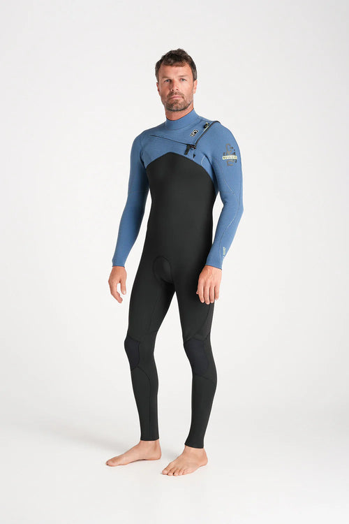 Cskins session wetsuit 4/3 men’s blue and black