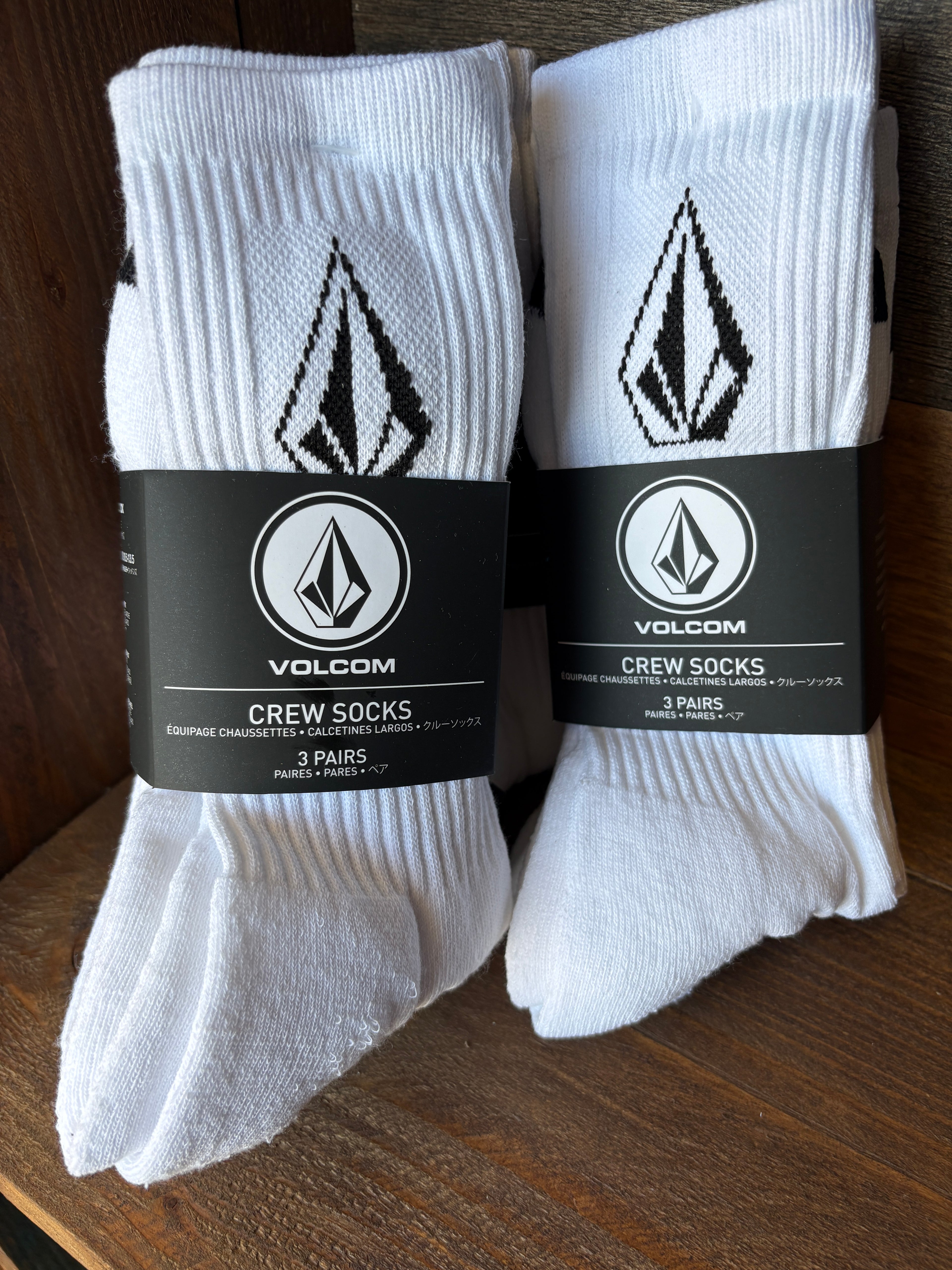 Volcom crew sock 3 pack