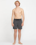Center Trunk 17” Boardshort - Black
