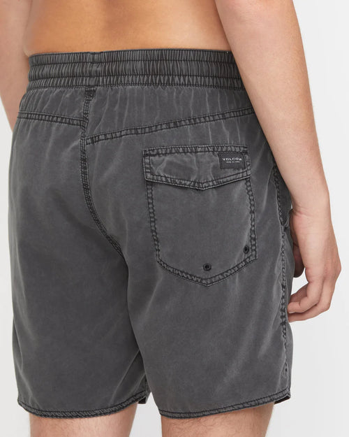 Center Trunk 17” Boardshort - Black