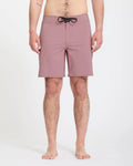 Lido Solid Mod 18” Boardshort - Stone Rose
