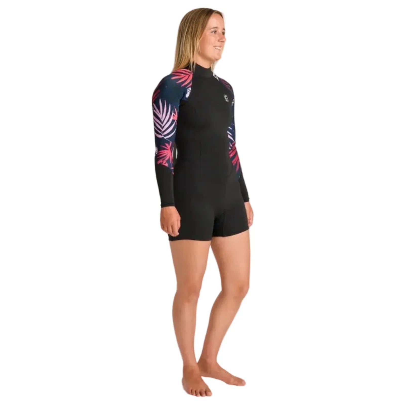 C-Skins NuWave Solace Lite 2mm Womens FL Back Zip Shorty