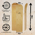 Sola Wooden bellyboard