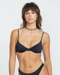 Volcom women’s simply seamless Demi bikini top
