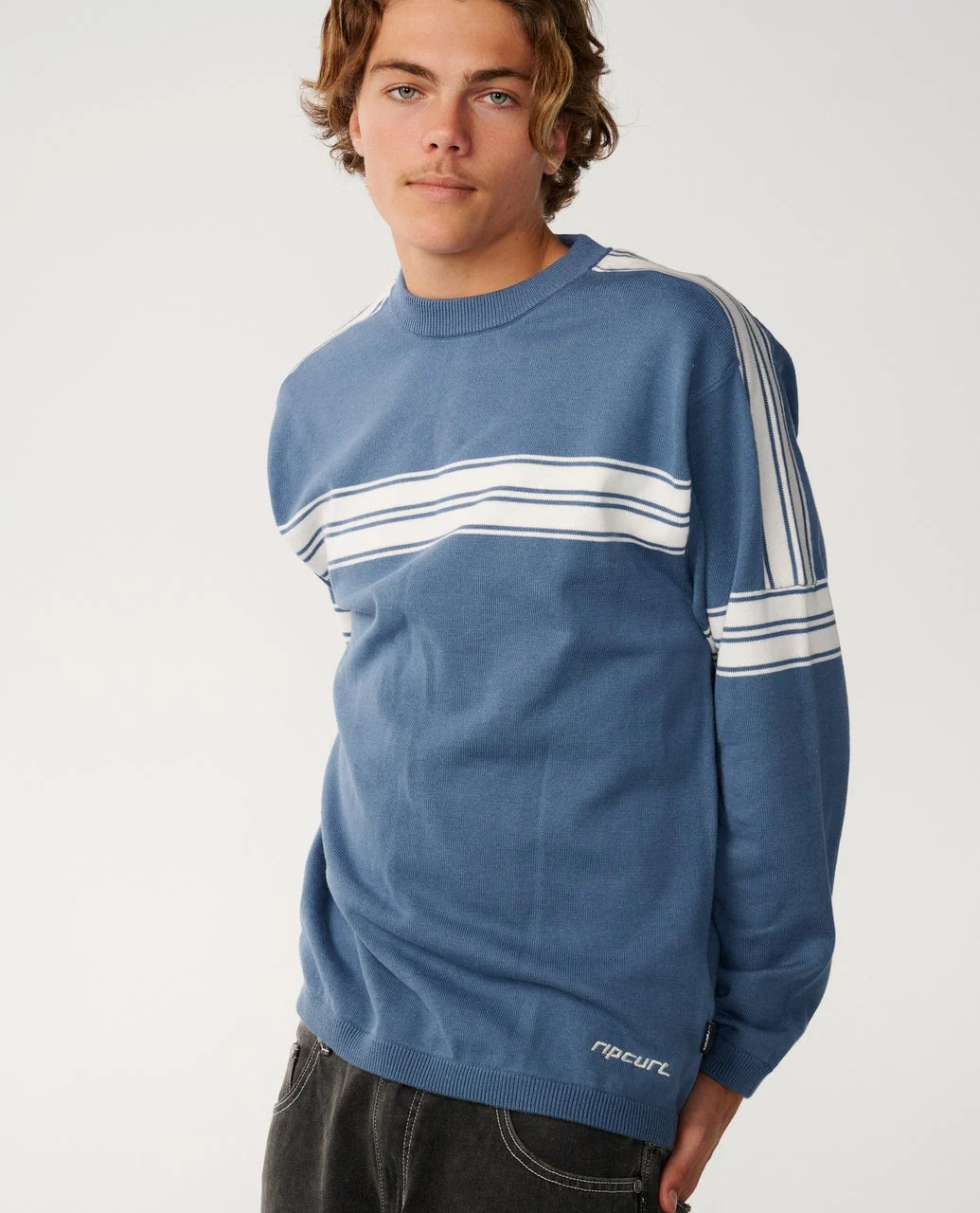 Ripcurl Archive Stripe Crew Knit