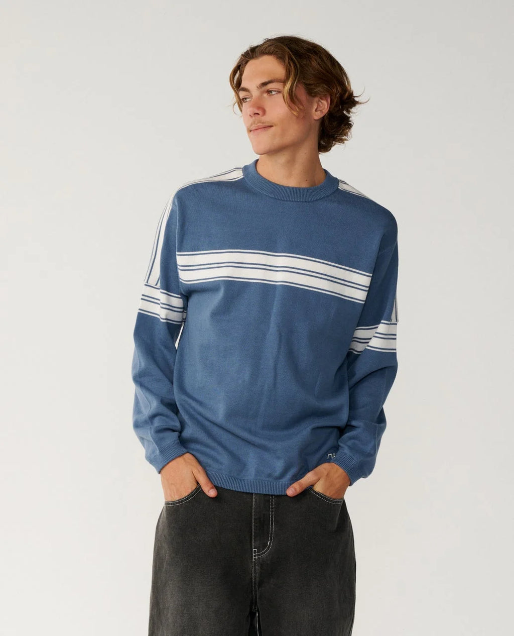 Ripcurl Archive Stripe Crew Knit