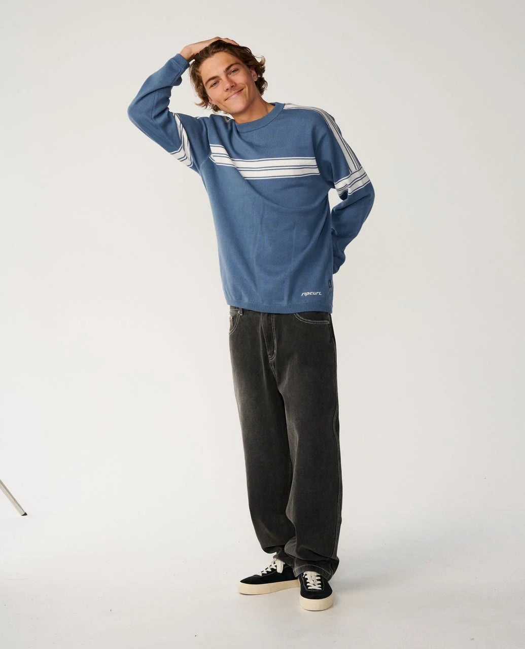 Ripcurl Archive Stripe Crew Knit