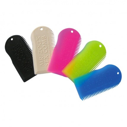Five assorted colours of Mr Zogs wax combs