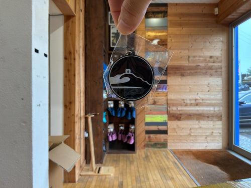 Adventure Bay Surf Shop key ring detail