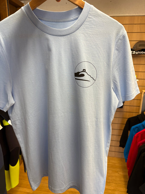 Adventure Bay Surf Shop round logo T-shirt