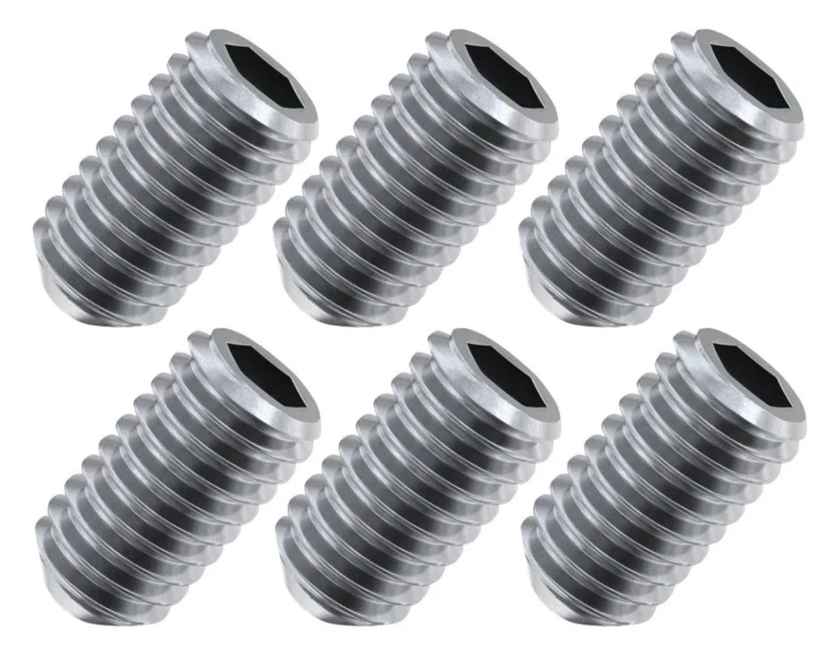 Bulldog surfboard fin grub screws for 1-tab and 2-tab fin systems