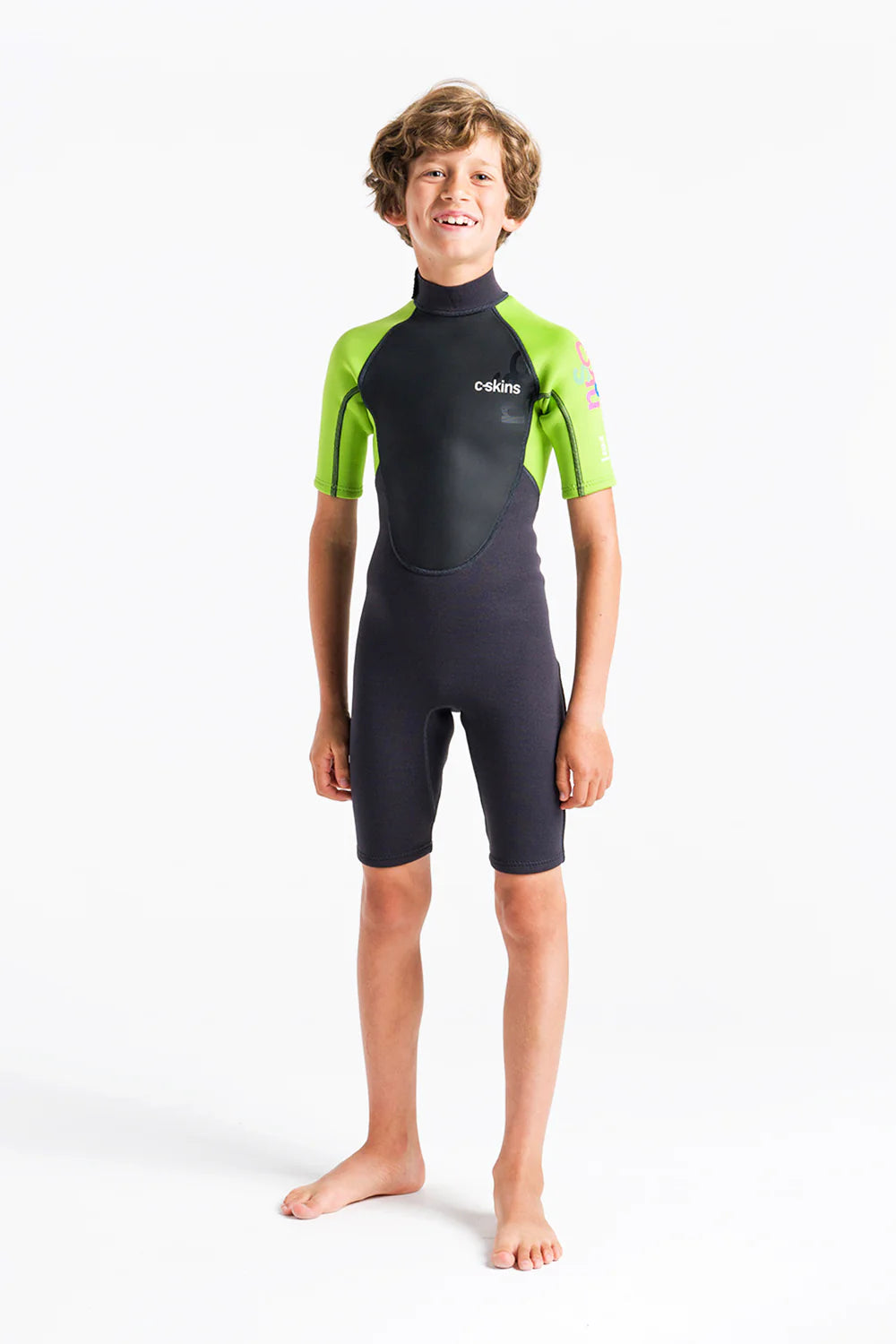 C-Skins Element junior 3/2 shorti wetsuit in blue