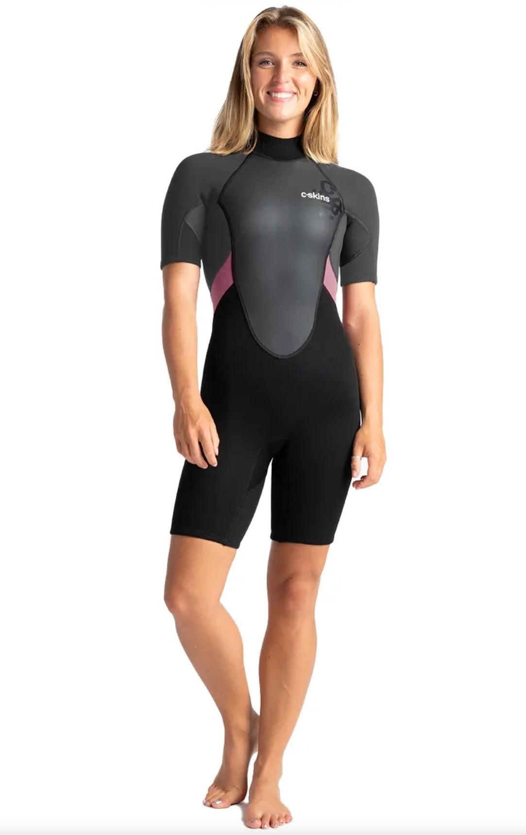 C-Skins Element Women’s Shorti Back Zip, product view 1