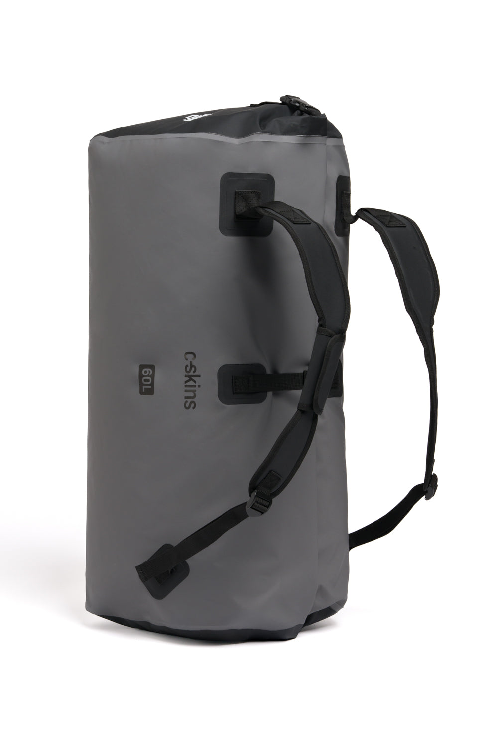 C-Skins Storm Chaser 60L dry duffel in Storm Grey