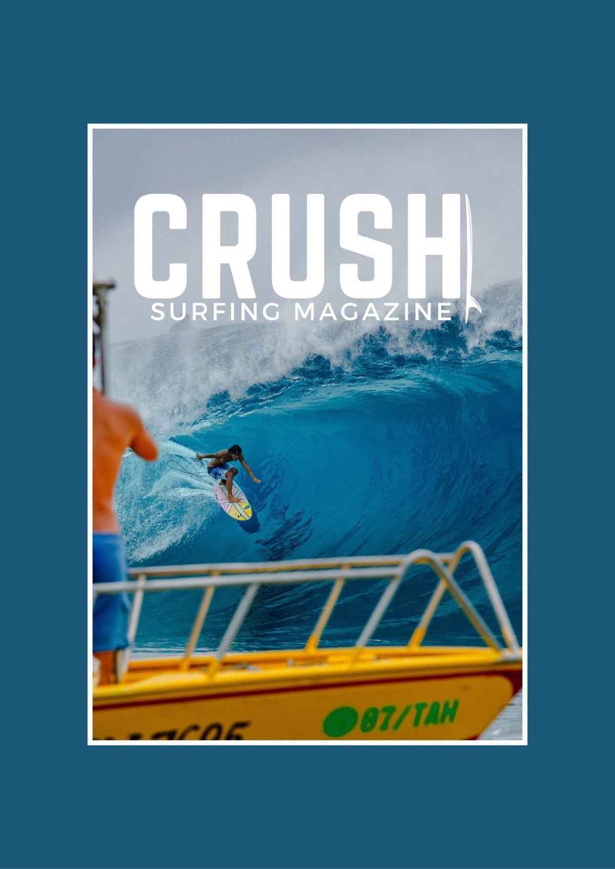 Crush Surfing Magazine issue 003 front cover