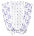 FCS Caroline Marks Eco traction pad in Lavender and White Check