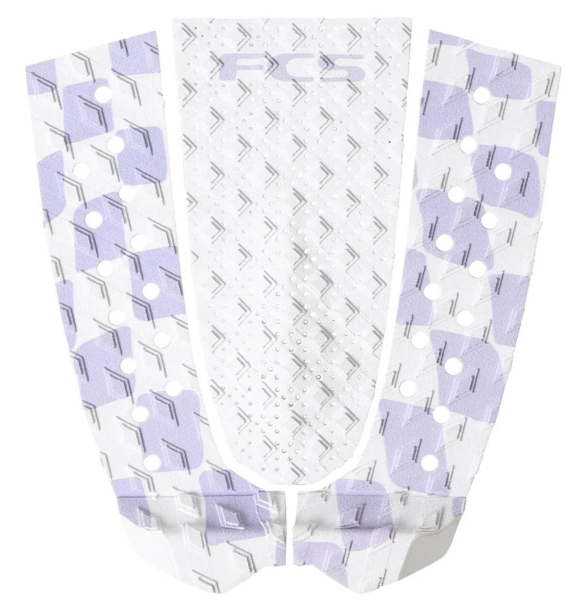 FCS Caroline Marks Eco traction pad in Lavender and White Check
