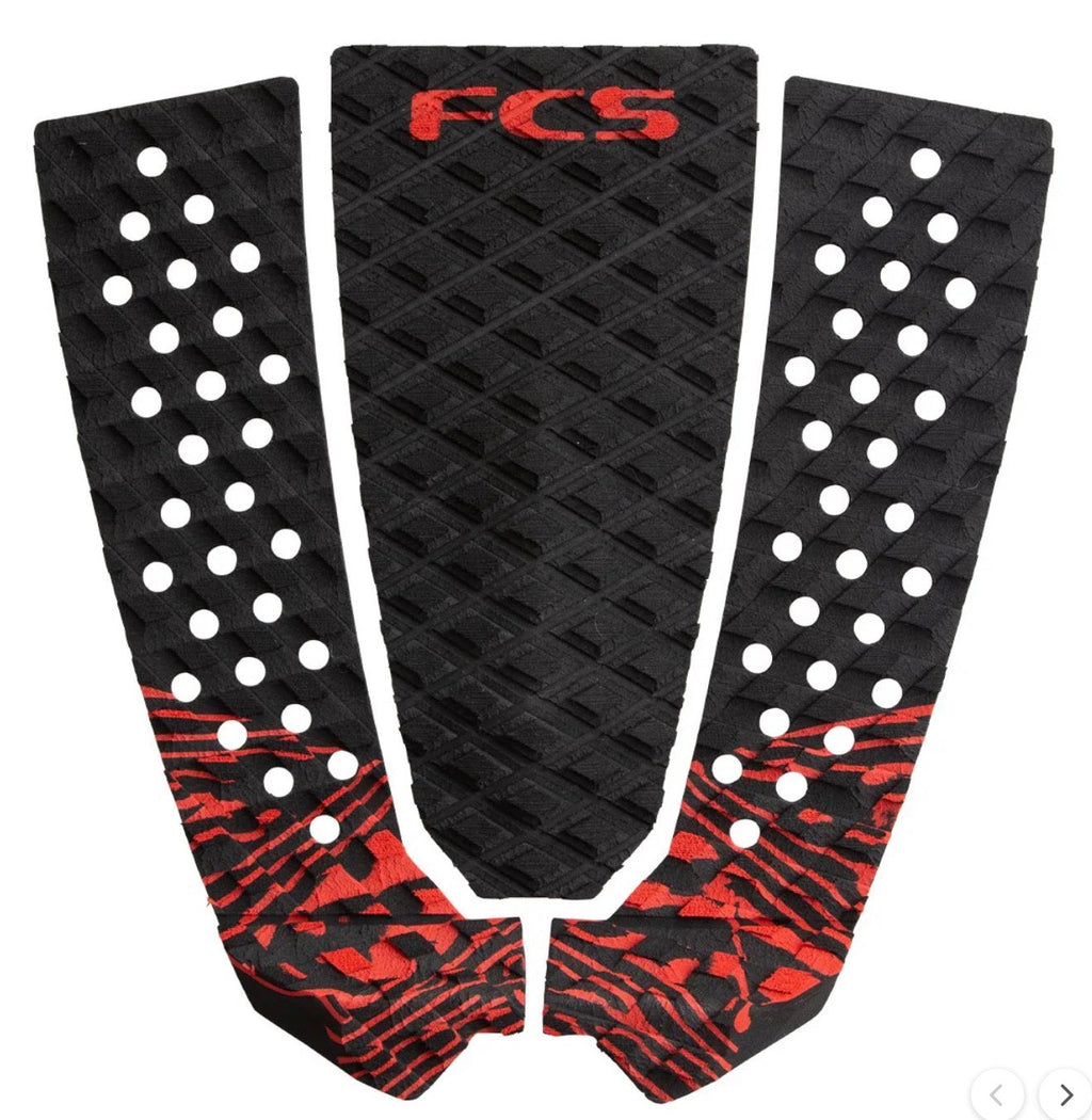 FCS Filipe Toledo tail pad in Blood, product view 1