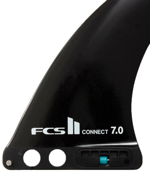 FCS II Connect Glass Flex 7 inch longboard fin, alternate view
