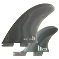 FCS II MR Twin + 1 Neo Glass M/L fins in Smoke Swirl