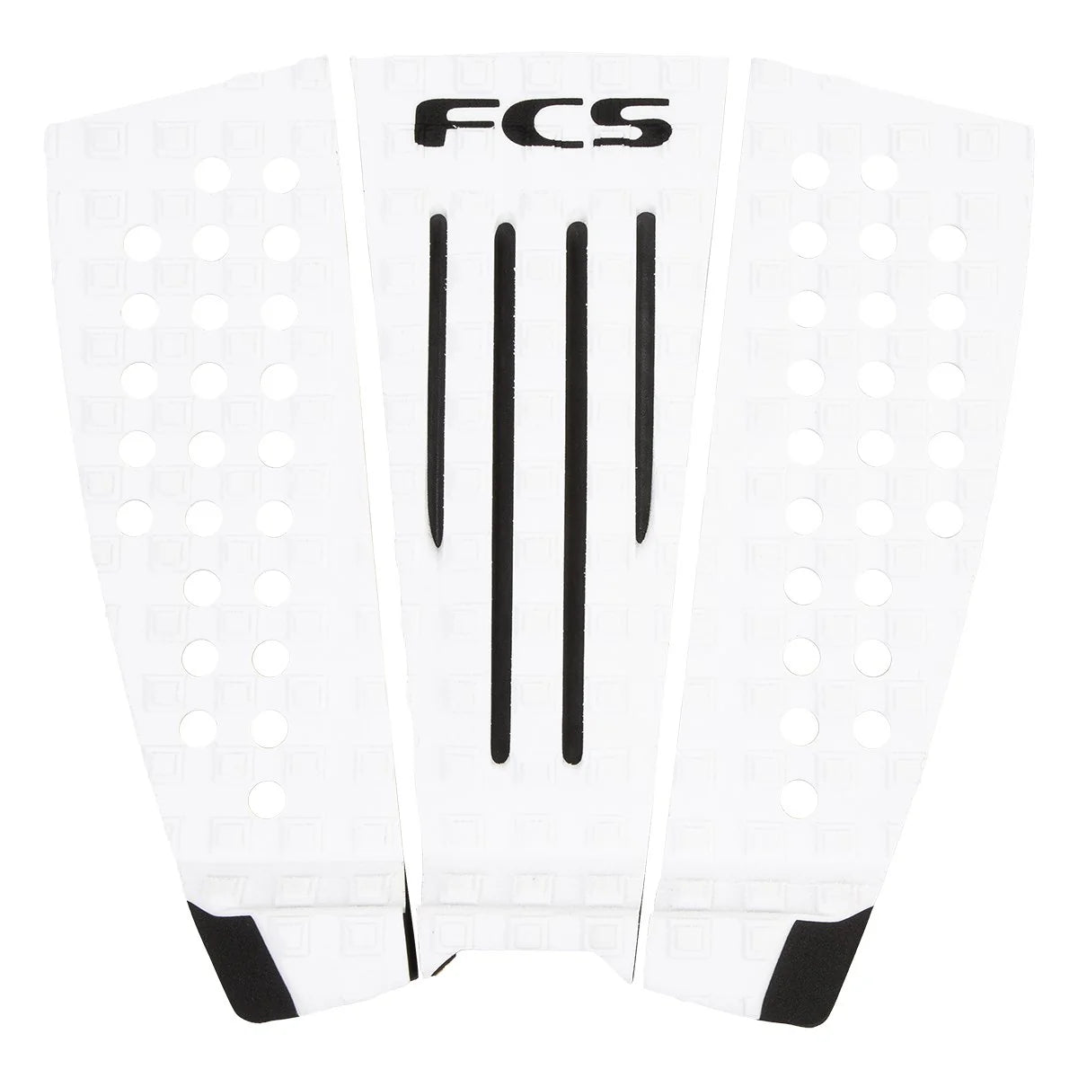 FCS Julian Wilson tail pad in white and black