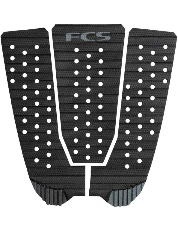 FCS Kolohe Andino Tread-Lite tail pad in black and charcoal