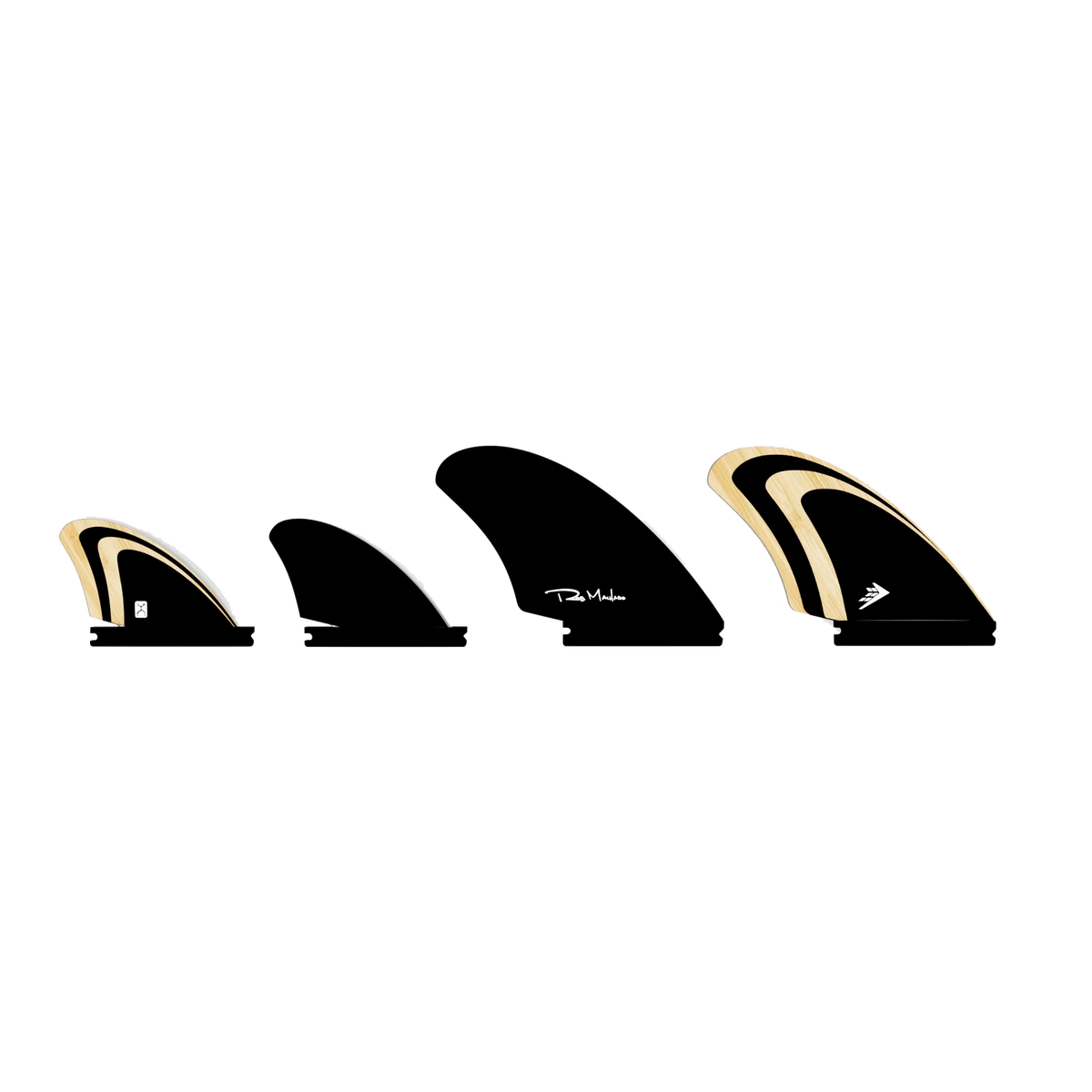Firewire Machado Seaside quad surfboard fin set