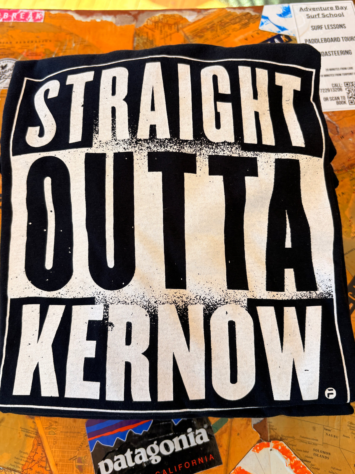 Flavour Label Straight Outa Kernow T-shirt