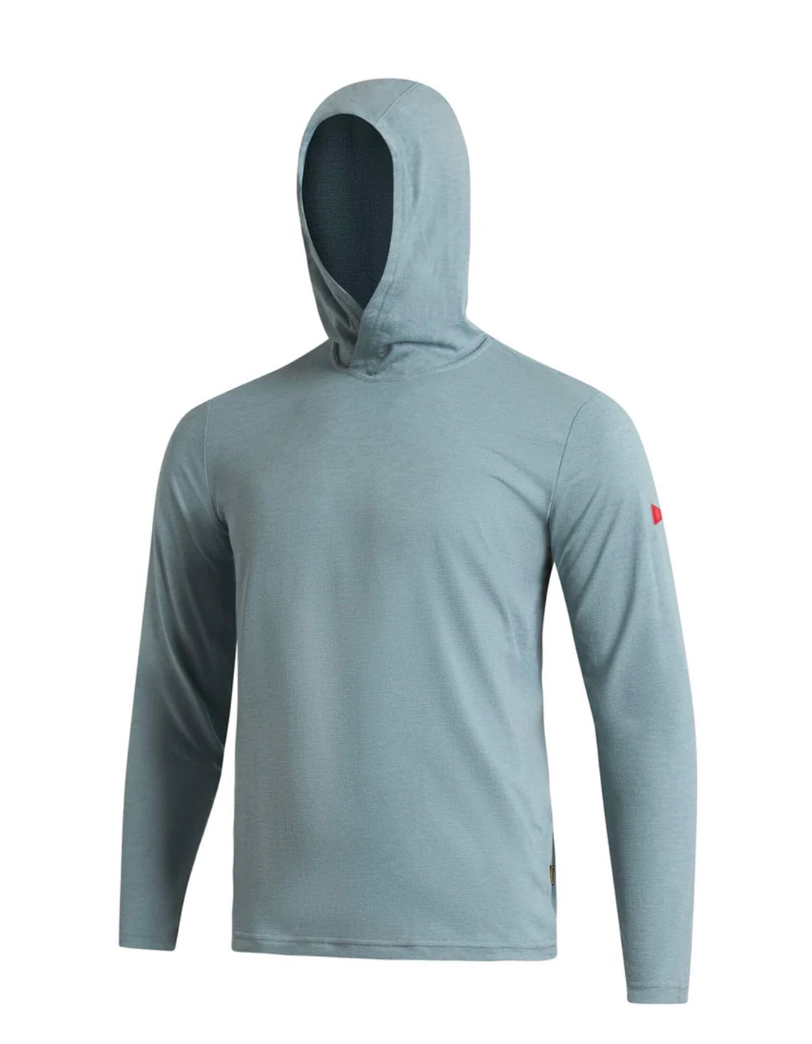 Florence Airtex Long Sleeve Hooded Shirt, product view 1