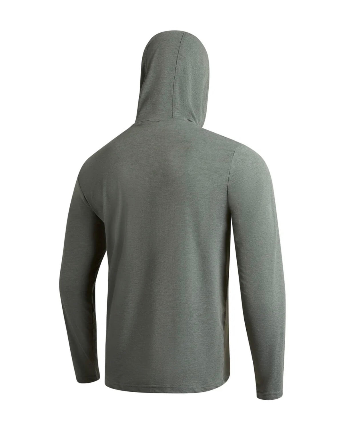 Florence Airtex Long Sleeve Hooded Shirt, product view 5