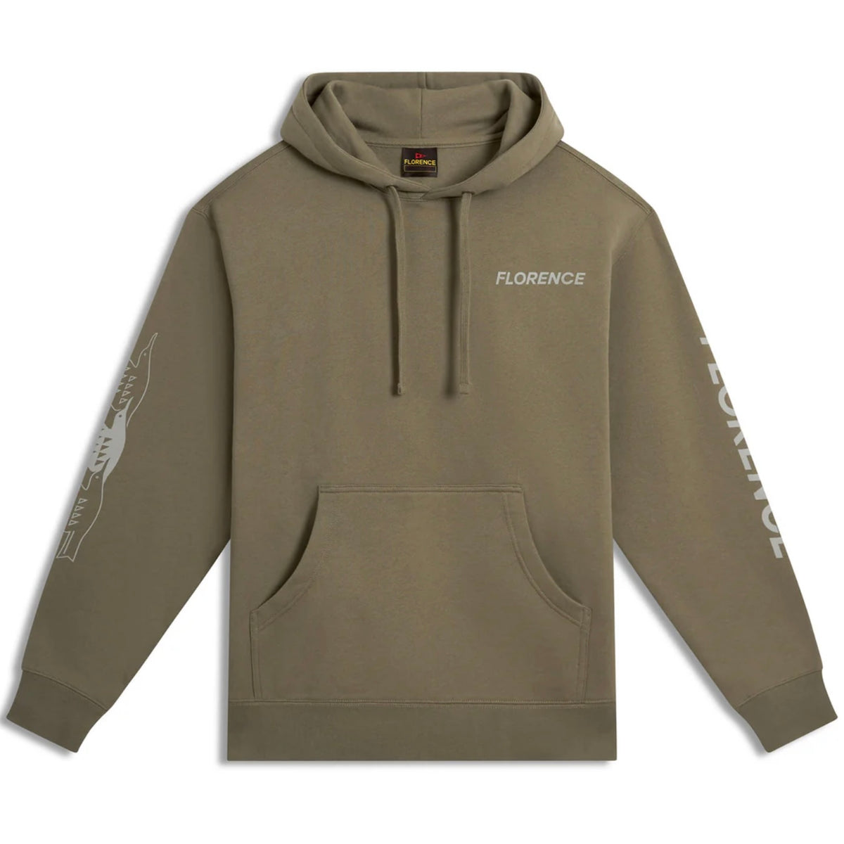 Florence Flock Hoodie, product view 1