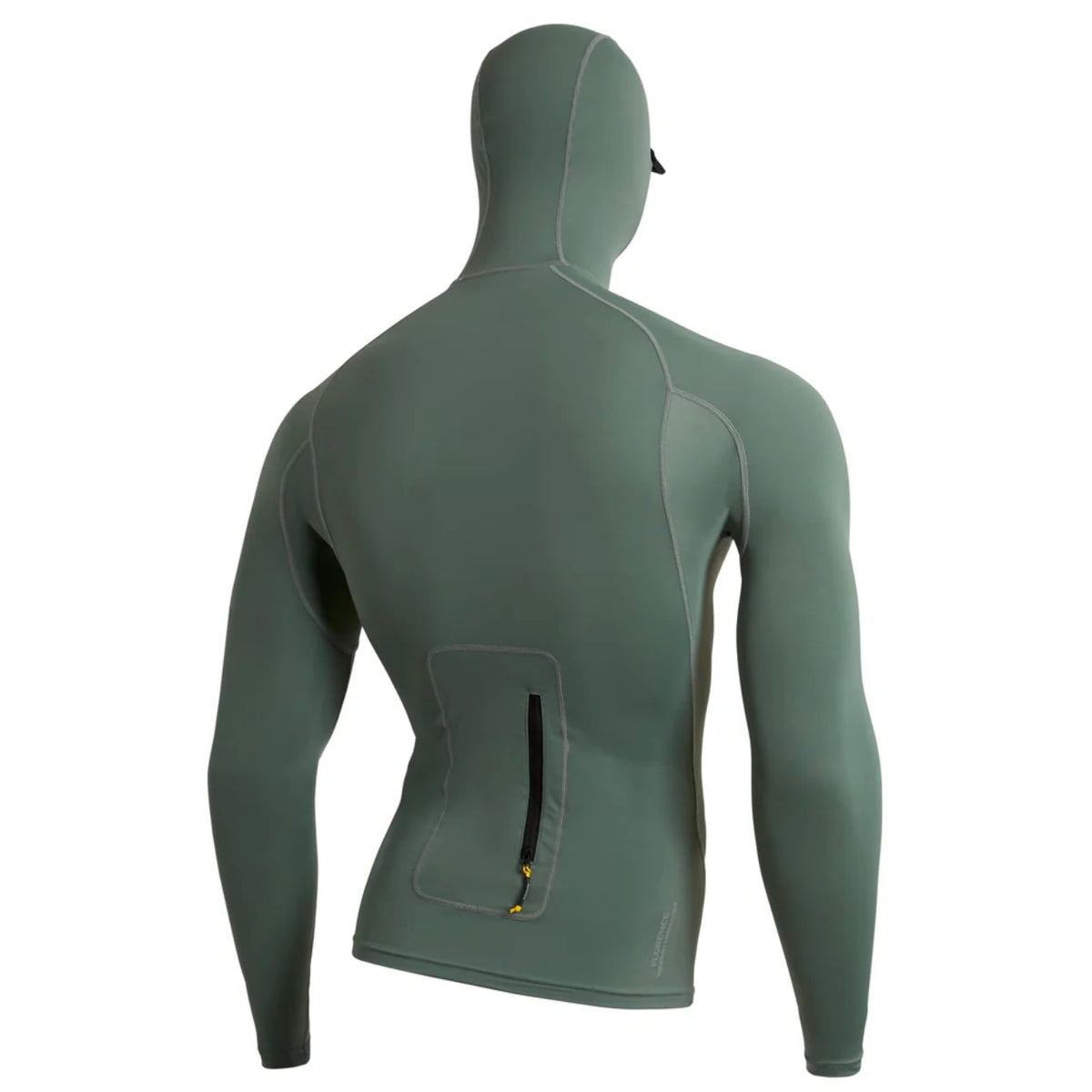 Florence Long Sleeve Utility Pocket Hooded Rashguard, product view 2