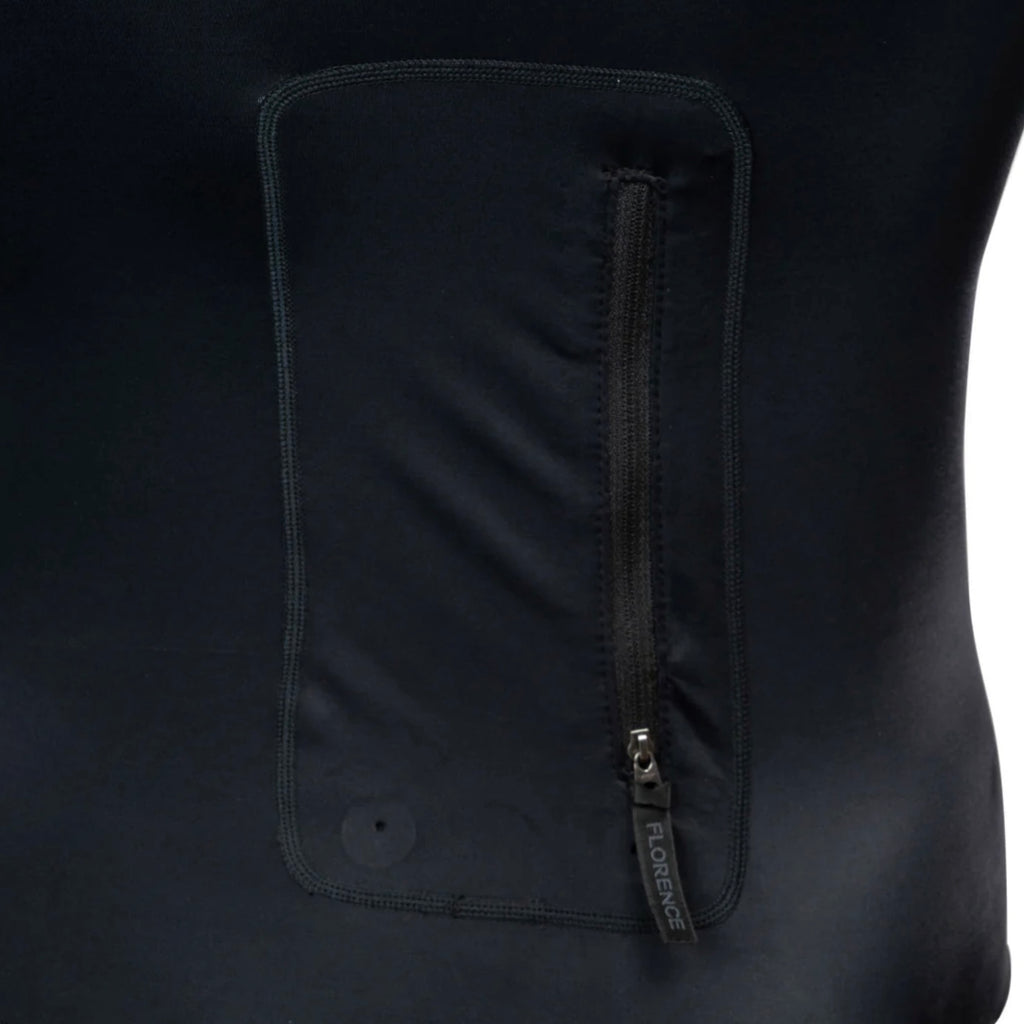 Florence Long Sleeve Utility Pocket Hooded Rashguard, product view 3
