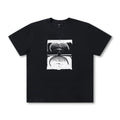 Former Crux Fragment T Shirt in Washed Black, front view