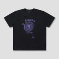 Former Mindless T Shirt in Washed Black, front view