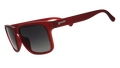 Goodr Blood Moon Barbecue Grand G sunglasses with dark red frame