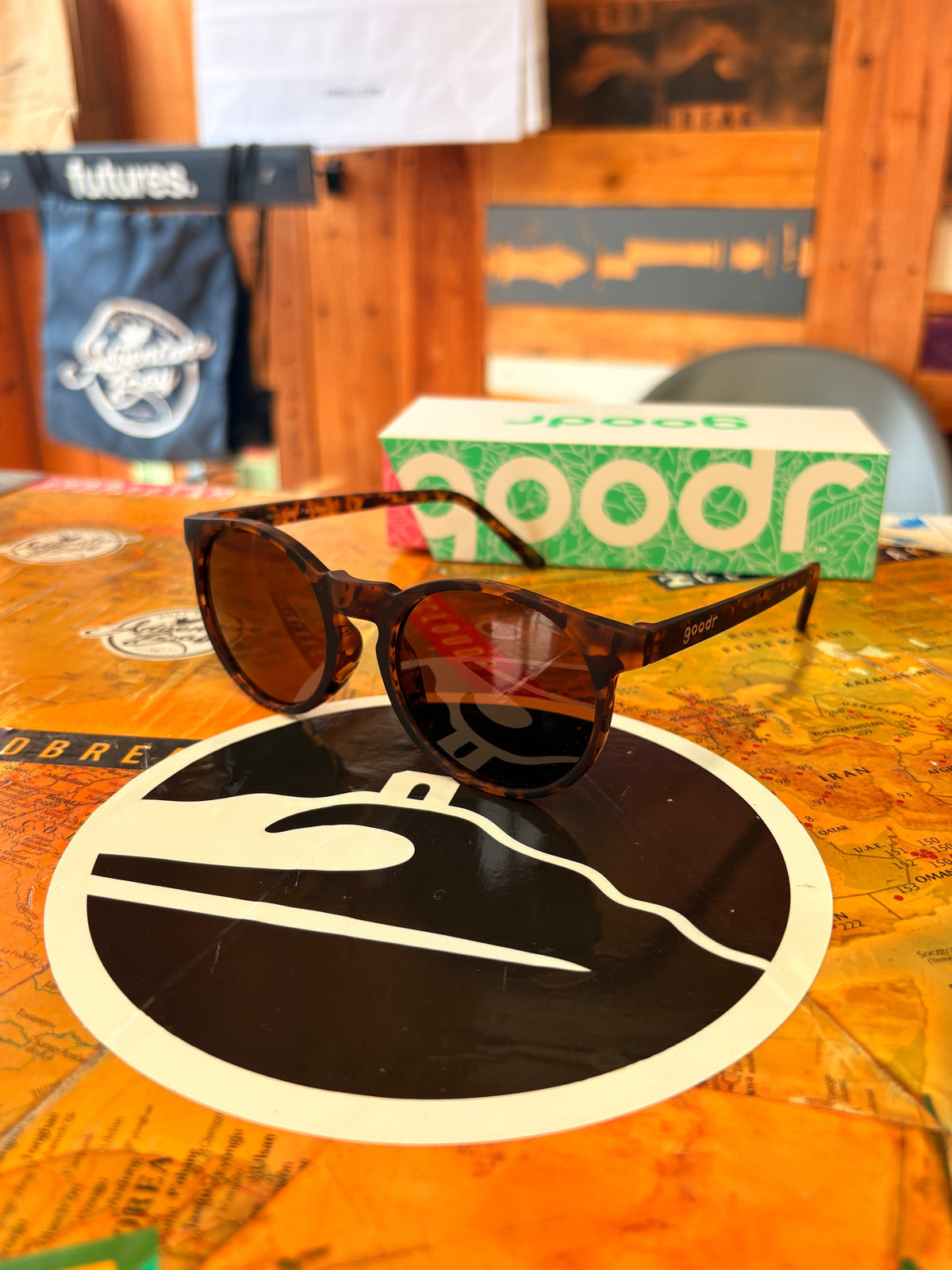 Goodr Circle G Nine Dollar Pour Over sunglasses, product view 2