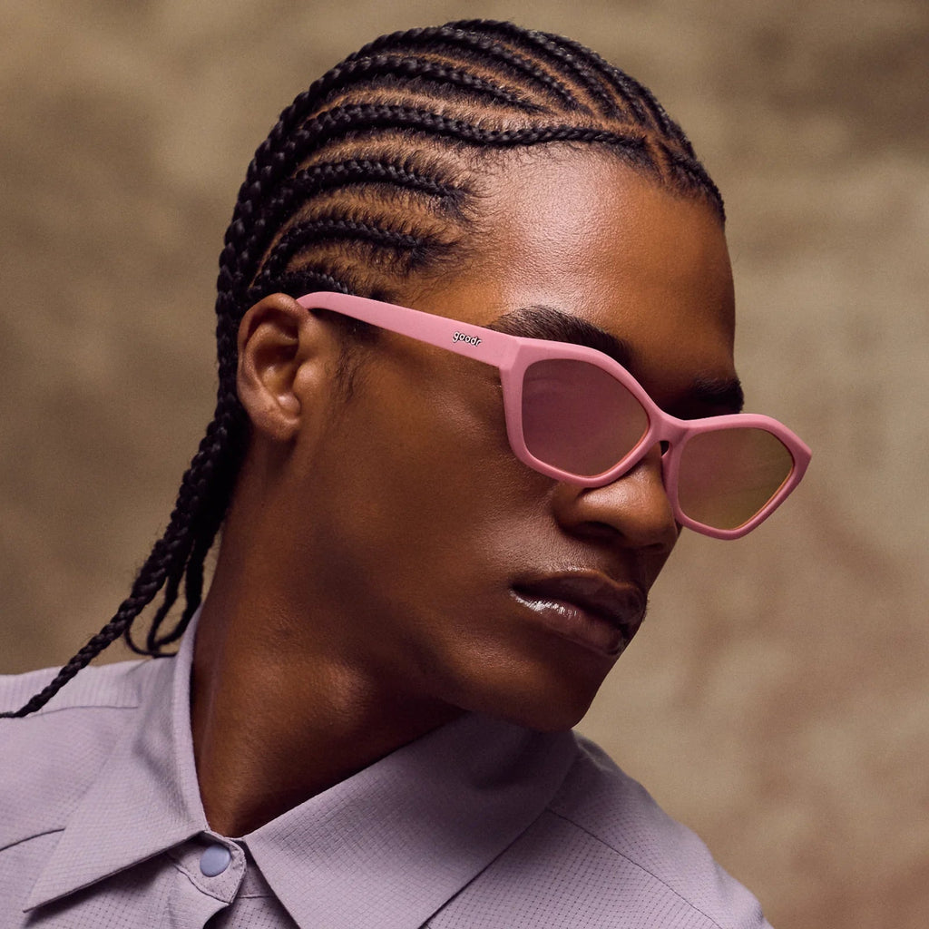 Goodr Deco G Bubblegum Socialite sunglasses, product view 2