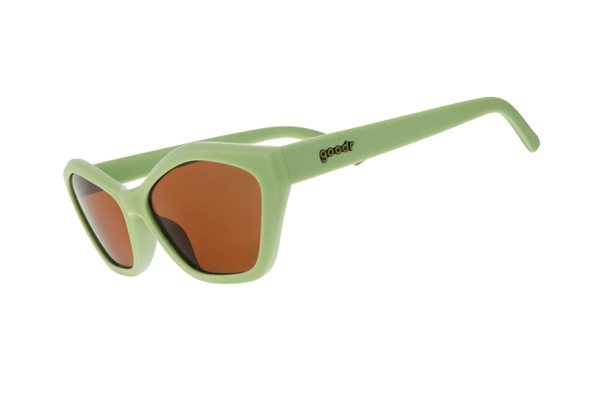 Goodr Deco G Green Tea Nebula sunglasses, product view 1