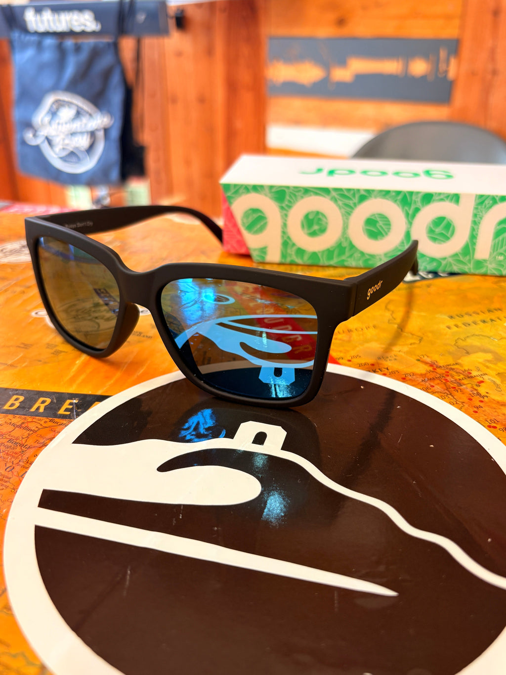 Goodr Mach Tidal G Buoys Don’t Cry sunglasses, product view 2