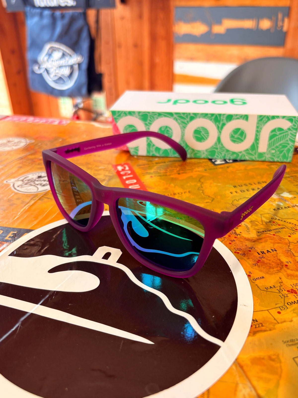 Goodr OG Gardening With A Kraken sunglasses, product view 2