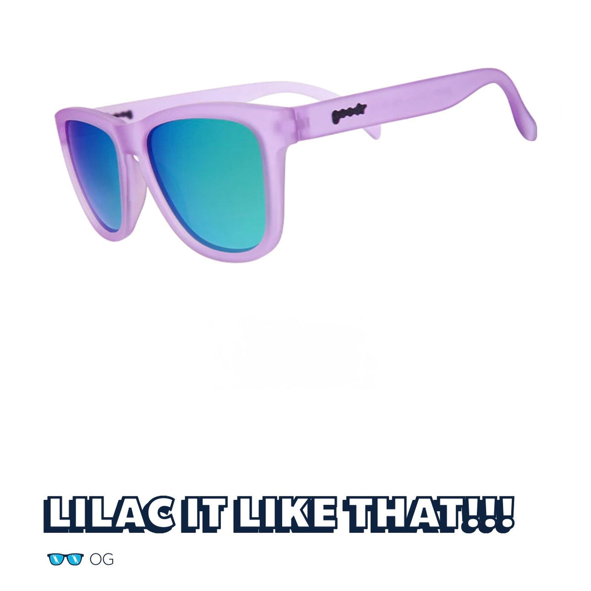 Goodr OG Lilac It Like That sunglasses, product view 1