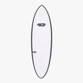 Haydenshapes Hypto Krypto FutureFlex surfboard, top view