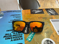 Liive Hi Seas polarised matt black sunglasses