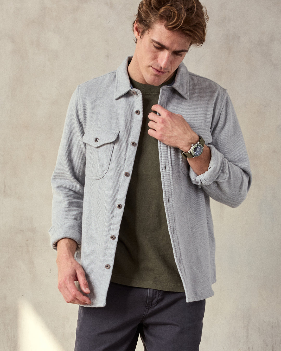 Outerknown Blanket Shirt, product view 1