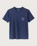 Outerknown Ty Williams Salt Water Tee in blue