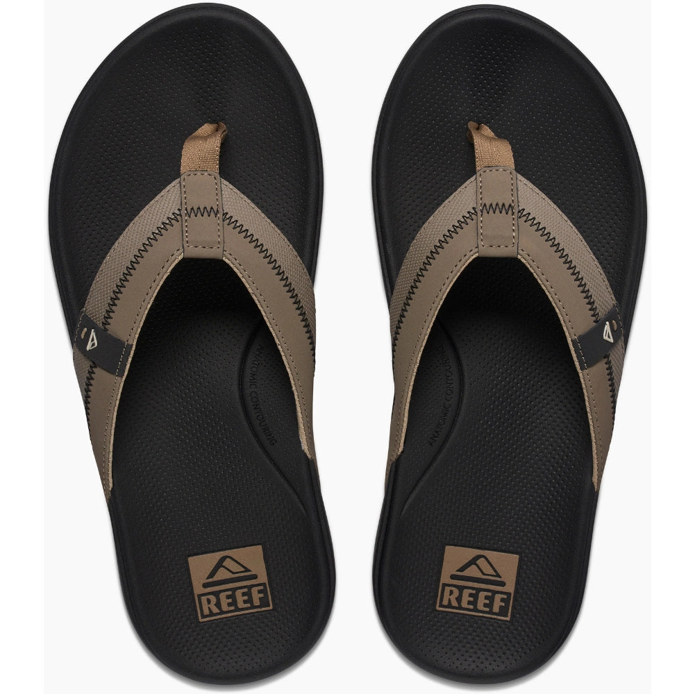 Reef Phantom 2.0 men’s flip flop in black, alternate view