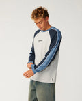 Ripcurl Archive Sandman Panel Long Sleeve Tee, side view