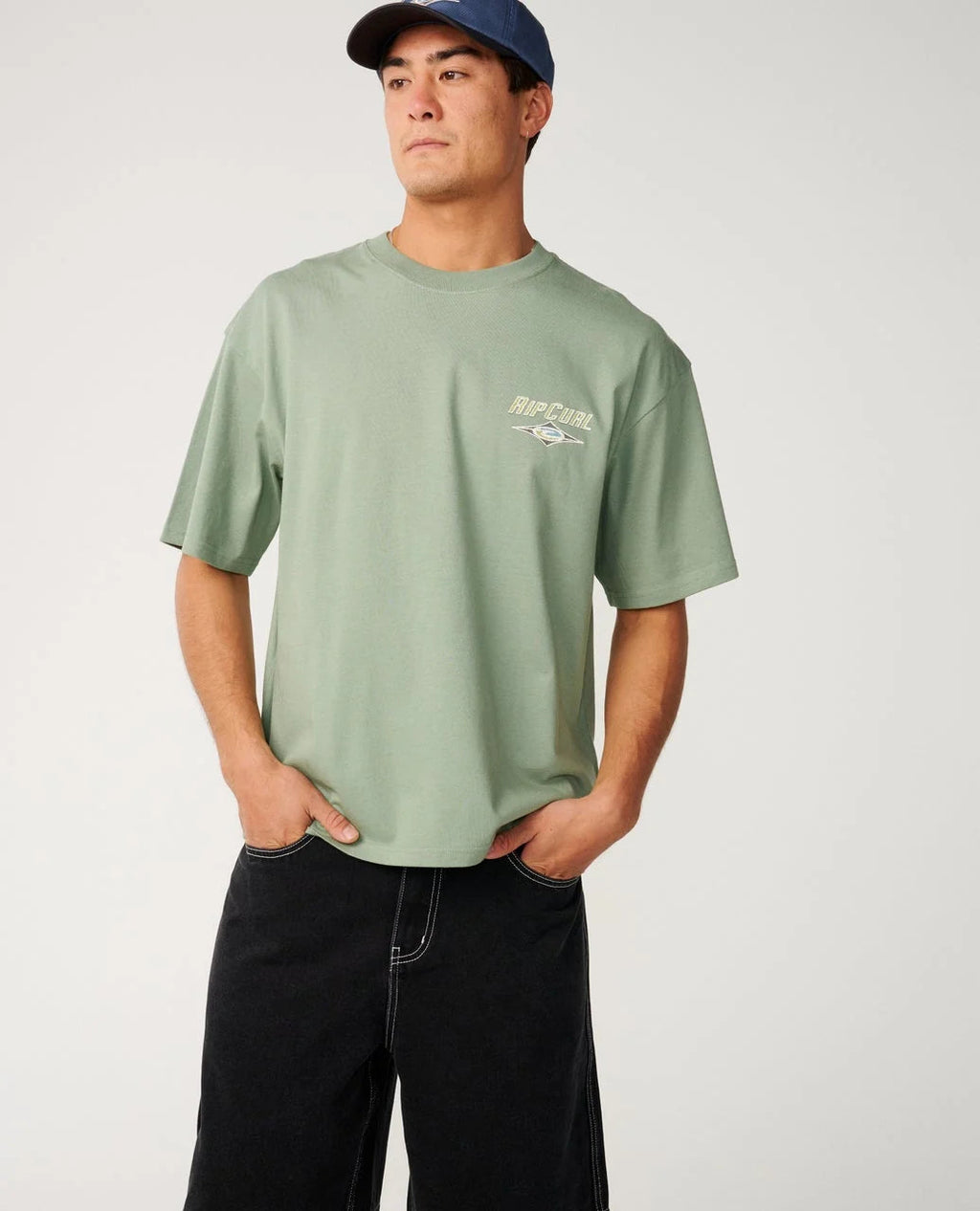 Ripcurl Heritage Icon Tee, front view
