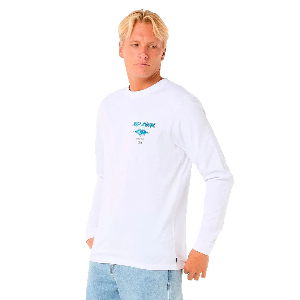 Ripcurl Men’s Fade Out Icon Tee, product view 1